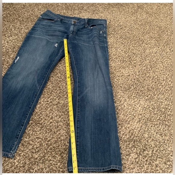 GAP Women’s Limited Edition Straight Leg Jeans in Deep Blue Size 32/14 - Picture 6 of 6